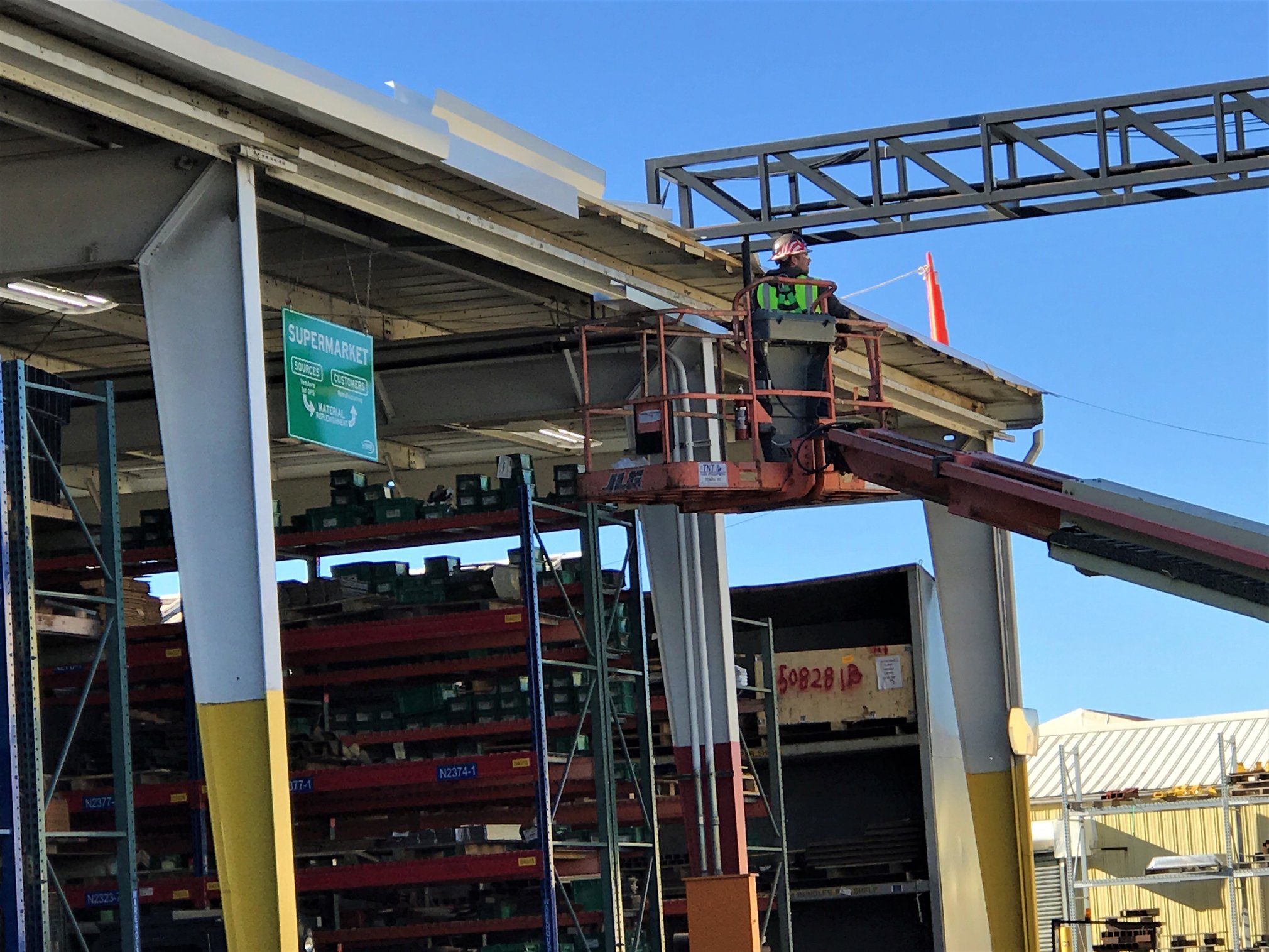 Madison Manufacturing Facility Commercial Gutters Installation